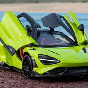 1:24 맥라렌 765LT 슈퍼카 합금 스포츠카 다이캐스트 선물