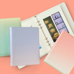 접착식앨범 네컷 앨범 바인더 사진 포토 초음파