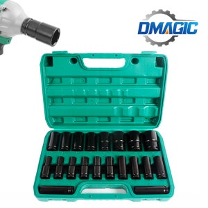 1/2 임팩 복스 세트 20P 롱 복스알 육각 롱비트 소켓 렌치 어댑터