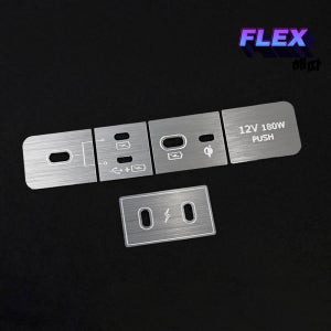 쏘나타 디엣지 튜닝 USB 충전포트 몰딩