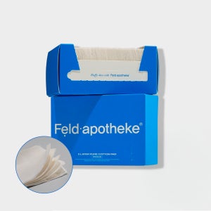 펠드아포테케 프리미엄 5겹 무표백 무형광 순면 화장솜 80매, 1개