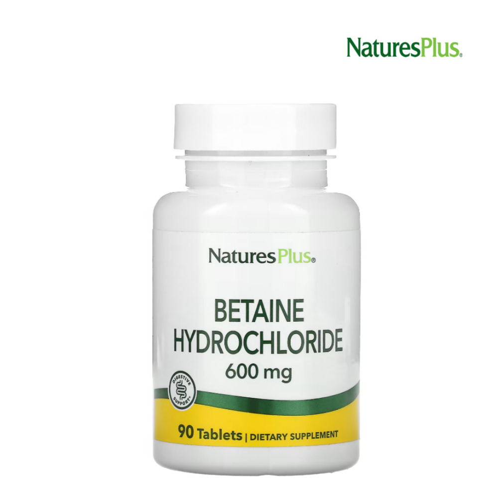 네이쳐스플러스 베타인 HCI 600mg Betaine 90정