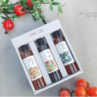 개복숭아효소 개복숭아청 선물세트 300ml x 3병