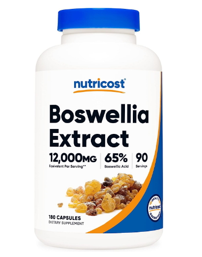 Nutricost 관절연골 보스웰리아 복합물 추출물 60캡슐 보스벨리아 보수웰리아