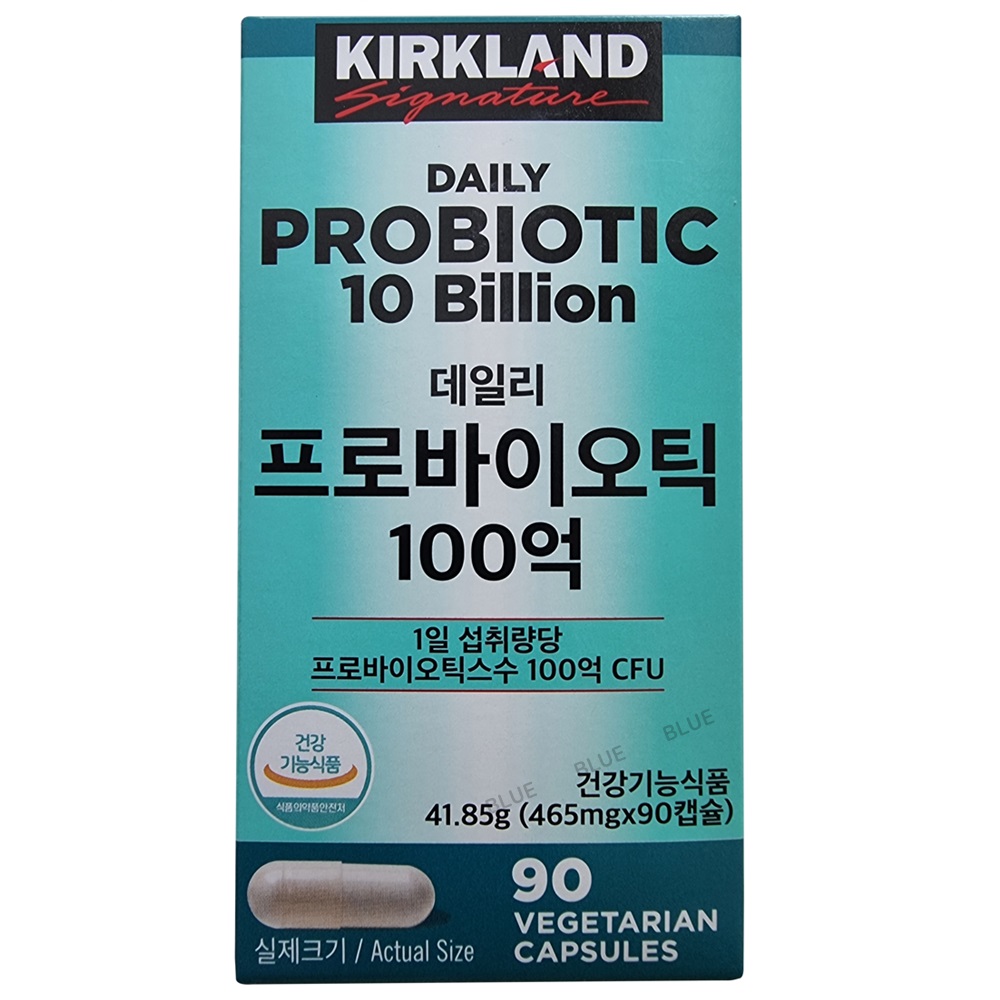 커클랜드 시그니춰 <b>데일리 프로바이오틱</b> 100억 (465mg x 90캡슐)