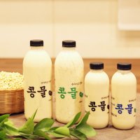 국산 콩물 콩국물 콩국수 콩국 두유 우뭇가사리 순진콩물