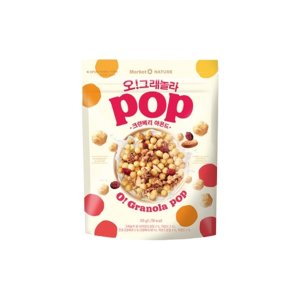 오리온 오 그래놀라 팝 크랜베리 아몬드 370g