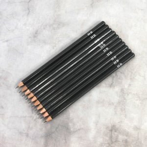 부드러운 필기 미술용 연필 10개