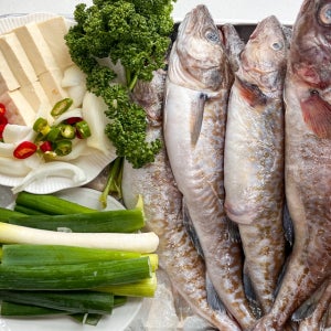 농가살리기 국내산 동해안 급냉 생대구 2kg (2~4미 내외)