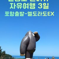 [아침 포항출발]울릉도 렌터카 자유여행 3일( 7/8~11/30)