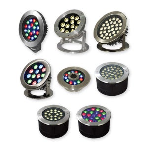 LED 수중등 분수등 연못조명 수영장 매입등 24V