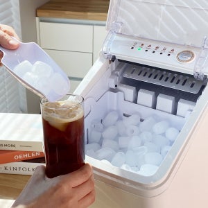 플랜잇 가정용 업소용 아이스 메이커 자동세척 미니 제빙기 프로즌 15kg