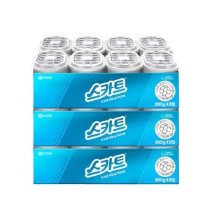 유한킴벌리 스카트 THE 보송 파워 습기제거제 280g 24개