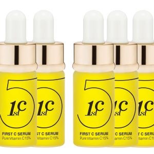퍼스트씨 5 세럼 10ml 5개 1박스 -순수 비타민C 앰플 15% 나이아신아마이드 함유