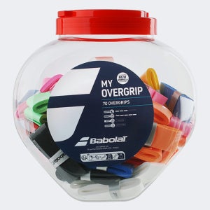 바볼랏 MY 오버그립 라켓 그립테이프 테니스 배드민턴 70입 그립 보관통포함