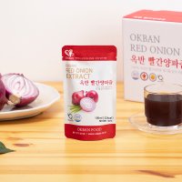 옥반식품 무안 자색양파즙 빨간양파즙 100ml 90포