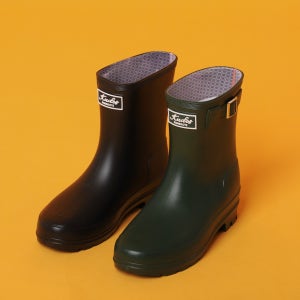 보생 신형 가벼운 국내산 여성 패션레인부츠 숏반장화 검정카키