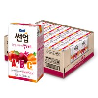 썬업 과일야채 샐러드 ABC 주스 125ml 24개