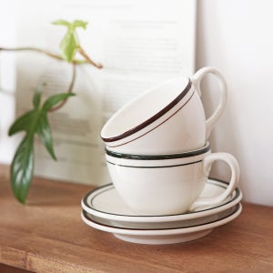 [정식수입원] 시라쿠스 뉴욕 킹스인 카푸치노잔 세트