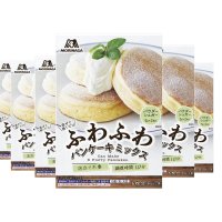 일본 모리나가 플러피 촉촉한 수플레 팬케이크 베이킹 믹스 170g 6팩