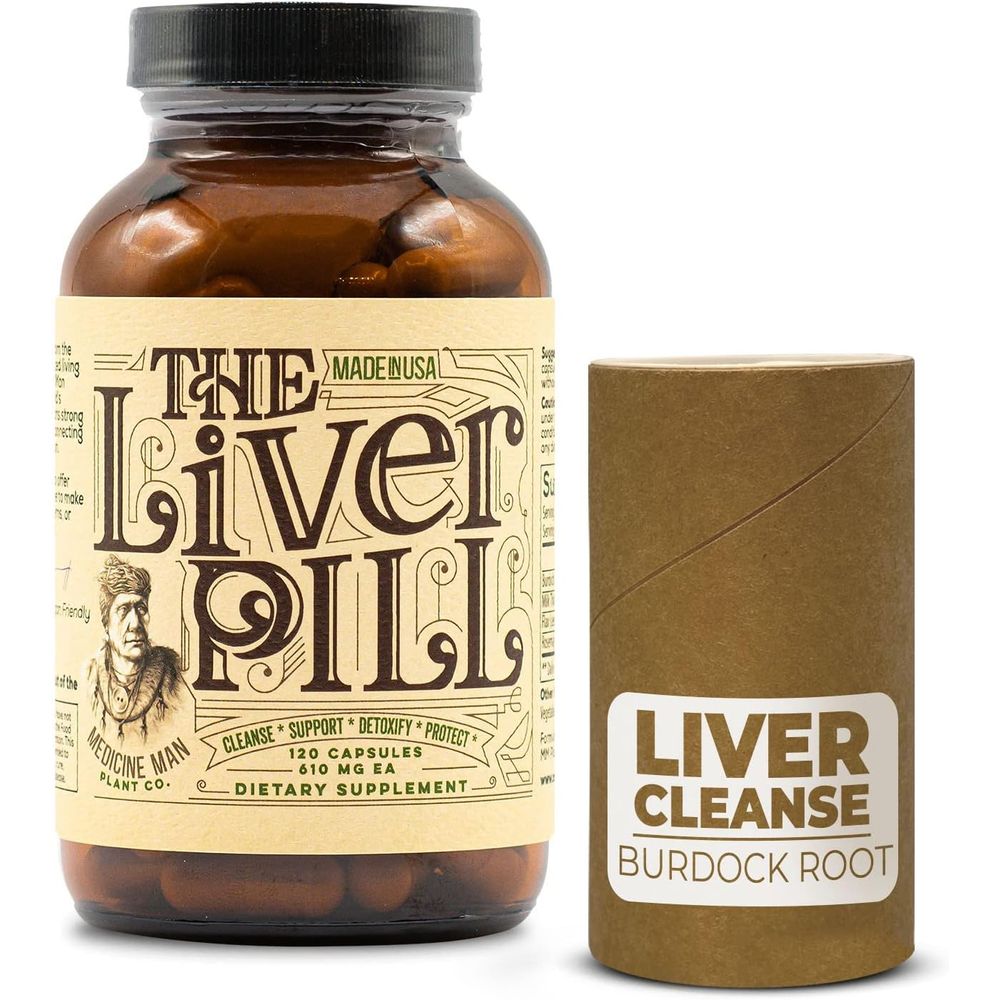 메디신맨플랜트 더 <b>리버</b> 필 <b>허브</b> 블랜드 120 베지캡슐 밀크시슬 버독 아마씨 로즈마리