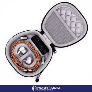 이어폰 & 꼬다리 DAC 칸막이 파우치