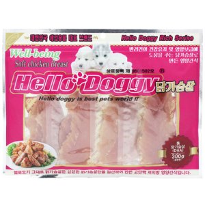 헬로도기 육포 사사미 300g(G) DHA통닭가슴살, 150g, 1개