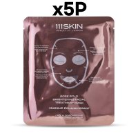 111 skin 스킨 로즈골드 브라이트닝 페이셜 마스크 ROSE GOLD MASK 5P