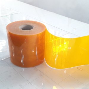 황색투명2mm20cm20m Roll - PVC연질비닐 방풍방충용커튼 용접차단막 차광막 바람막이용