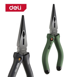 델리 롱노우즈 플라이어 롱노즈 롱로우즈 가정용 6인치