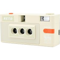 RETO 레토 3D 필름 카메라 35mm 레트로 화이트, 블랙