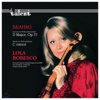 LP Lola Bobesco 브람스: 바이올린 협주곡과 소나타 - 롤라 보베스코 (Brahms: Violin Concerto Op.77)[LP] [ 독일 제작 180g Vinyl