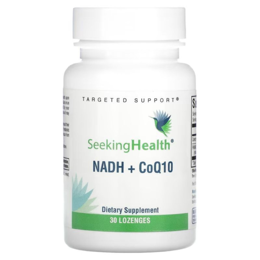 Seeking Health NADH <b>코큐텐 50mg</b> 30Lozenges