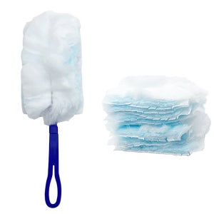 정정기 먼지털이개 세트(본체1개+리필10개) 일회용 먼지떨이 먼지제거기