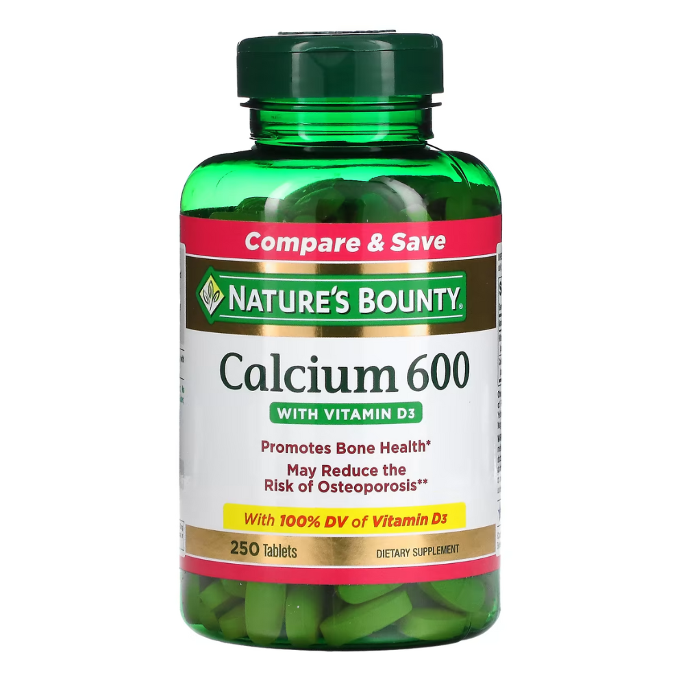 네이처스바운티 <b>칼슘 600 위드 비타민D3</b> 250타블렛