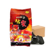 숯불구이 바베큐 캠핑 참숯 700g 20개 (박스)