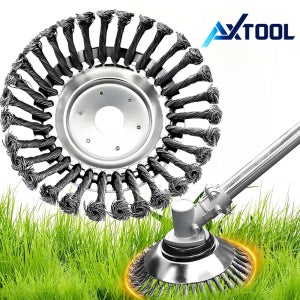 스틸 와이어 235mm 예초기 날 잡초 제거 잔디 제초