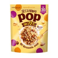 오리온 오 그래놀라 팝 허니오트 씨리얼 480g