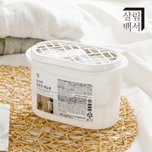 살림백서 습기싹 딥클린 제습제 습기제거제 515ml 12개 250g 옷장 화장실 염화칼슘