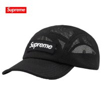 슈프림 Mesh Cordura Camp Cap 메쉬 코듀라 캠프 캡 모자 블랙 _ BSTL