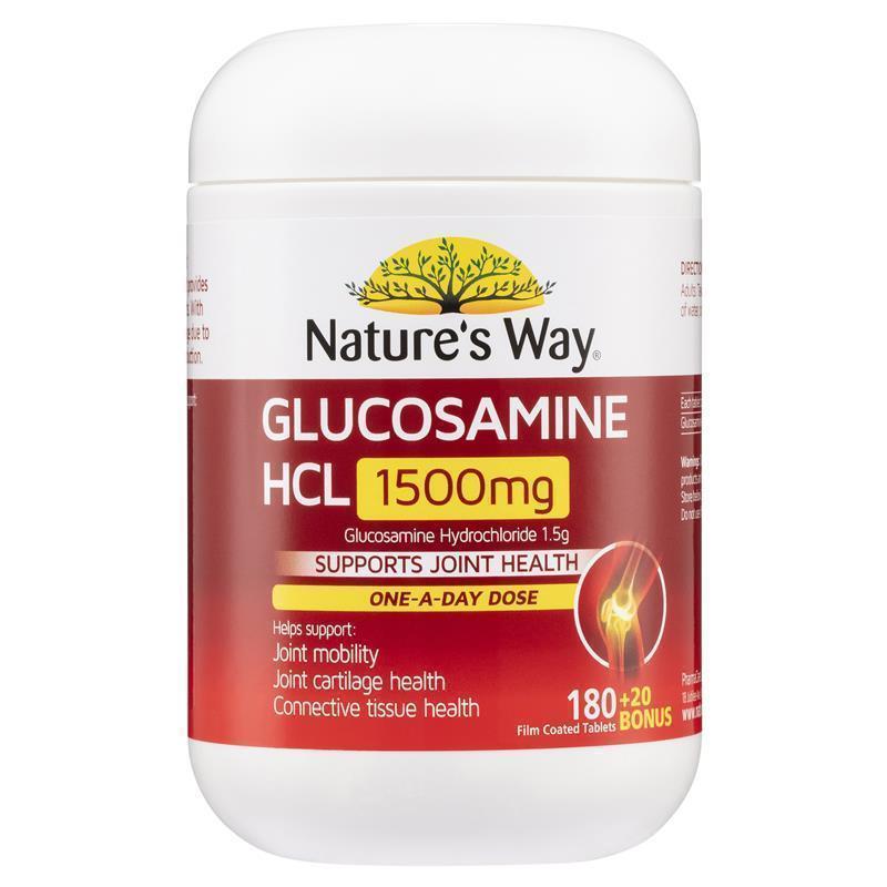 <b>네이쳐스웨이 글루코사민</b> 1500mg 180정 +20정
