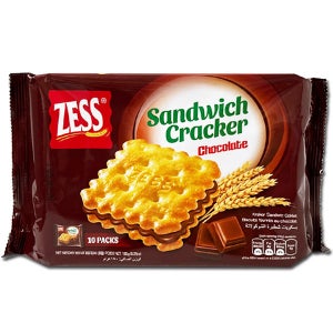 제스 샌드위치 크래커 초코맛 수입 과자 180g