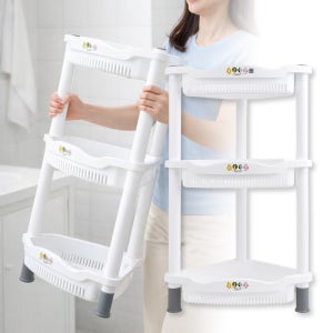 DD샵 3단 욕실코너장 욕실수납 목욕탕선반 정리대 샴푸거치대
