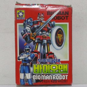 오스카모형 우주특공대 바이오맨 BIOPMAN ROBOT 소형