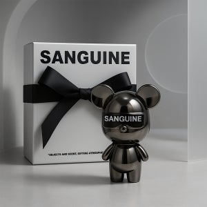 새차선물 카디퓨저 추천 명품 베톰 곰돌이 차량용 방향제 블랙크롬 No Map