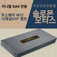 카니발 KA4 하이 리무진 무스웨이 M12 DSP 앰프 카오디오 전용 앰프