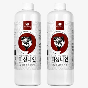낚시 용품 낚시대 조끼 릴 세척 염분 제거 피싱나인 염분중화제 900ml x 2개
