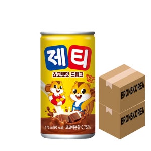 동서 제티 쵸코렛맛 드링크 175ml X 60캔/초코렛 음료