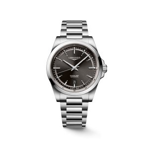 [공식] 론진 콘퀘스트 블랙 다이얼 41MM L3.830.4.52.6