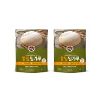 CJ 백설 통밀밀가루 1kg, 2개